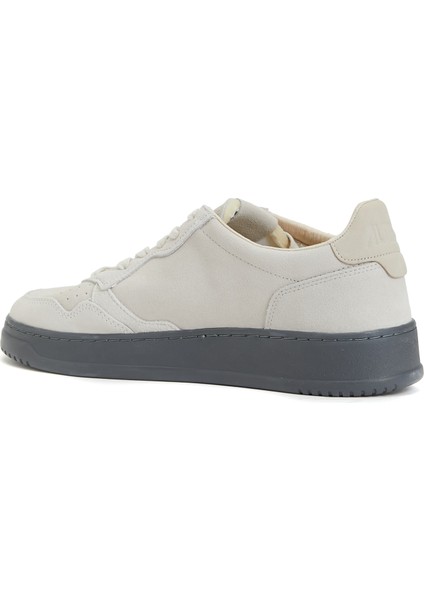 Gri Erkek Deri Sneaker
