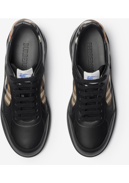 Mix Terrace Siyah Deri Erkek Sneaker