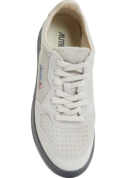 Gri Erkek Deri Sneaker