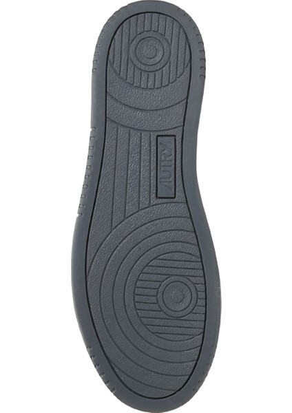 Gri Erkek Deri Sneaker