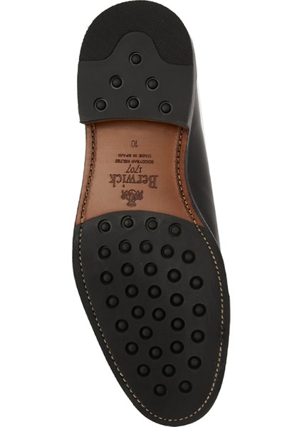 Siyah Erkek Deri Loafer