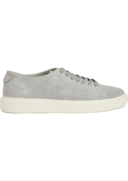 Gri Erkek Süet Sneaker