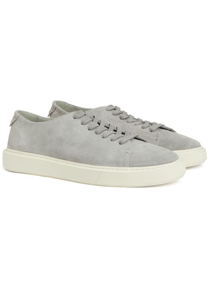 Gri Erkek Süet Sneaker