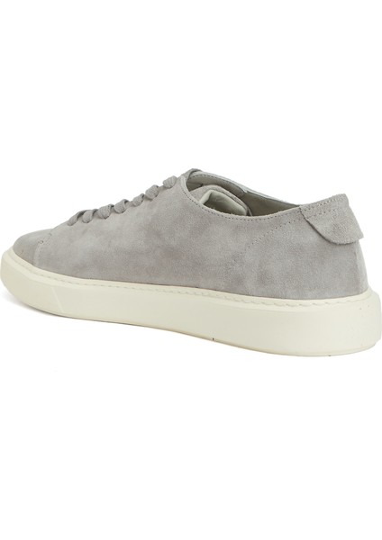 Gri Erkek Süet Sneaker