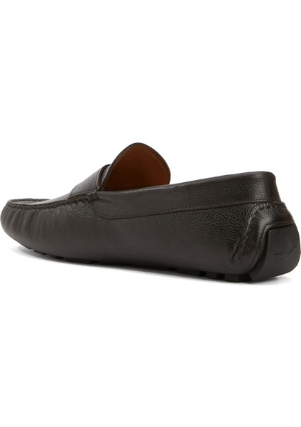 Kahverengi Erkek Deri Loafer