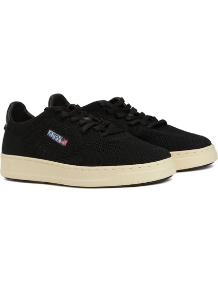 Easeknit Siyah Örgü Dokulu Erkek Sneaker