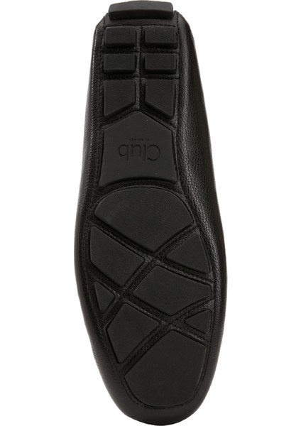 Siyah Erkek Deri Loafer