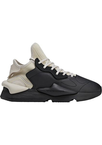 Kaiwa Siyah Erkek Deri Sneaker