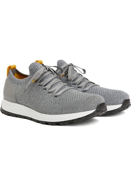 Gri Çorap Formlu Erkek Sneaker