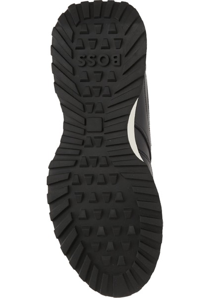 Siyah Erkek Deri Sneaker