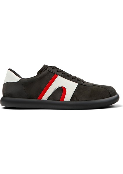 Pelotas Soller Gri Nubuk Deri Erkek Sneaker K100937-010