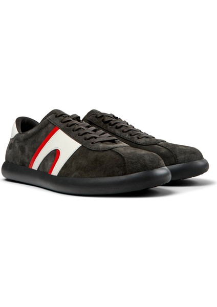 Pelotas Soller Gri Nubuk Deri Erkek Sneaker K100937-010