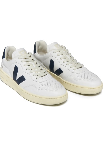 V-90 Beyaz Erkek Deri Sneaker
