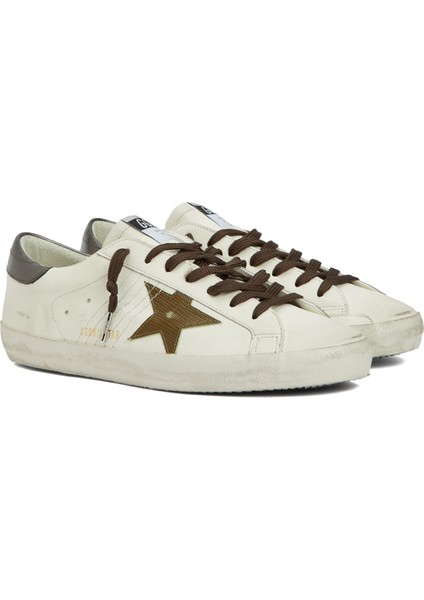 Super Star Beyaz Erkek Deri Sneaker fiyatları