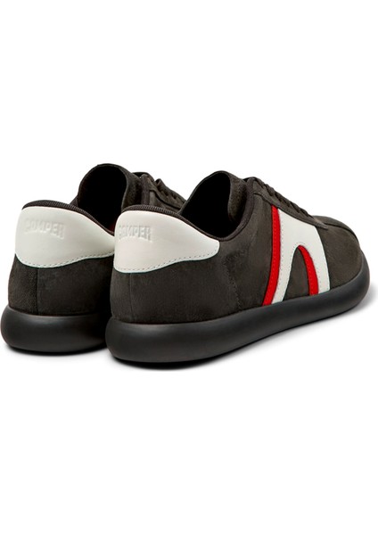 Pelotas Soller Gri Nubuk Deri Erkek Sneaker K100937-010
