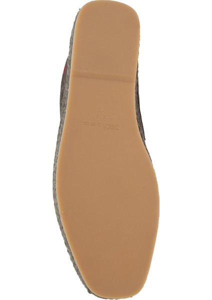 Koyu Gri Erkek Süet Espadril