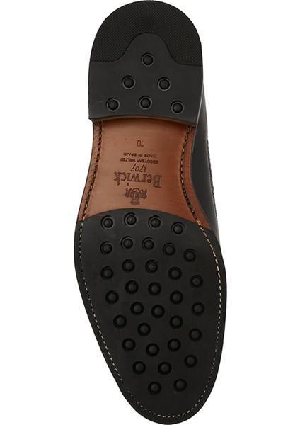 Siyah Erkek Deri Loafer