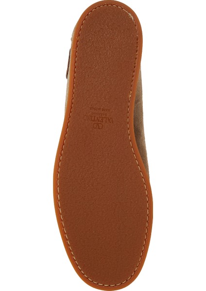 Haki Erkek Deri Loafer