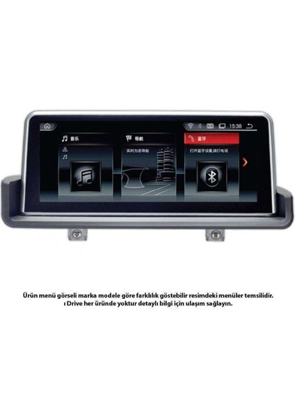 Bmw E90 3 Serisi Anroid Nbt 4 Ram 64 Hafıza Qualcomm Işlemci 8 Çekirdek 4g Carplay 10.25 Inç 2005-2009 modelleri
