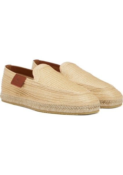 Bej Jüt Dokulu Erkek Espadril