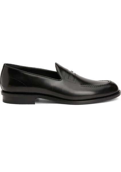 Siyah Erkek Deri Loafer