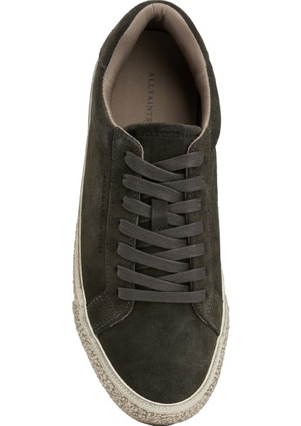 Antrasit Erkek Deri Sneaker