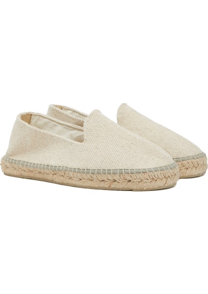 Yucatan Krem Erkek Espadril