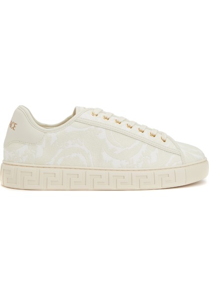 Barocco Greca Beyaz Erkek Sneaker