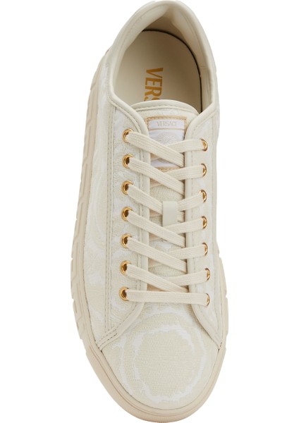 Barocco Greca Beyaz Erkek Sneaker fırsatları