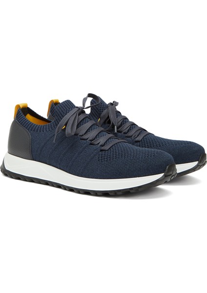 Lacivert Çorap Formlu Erkek Sneaker