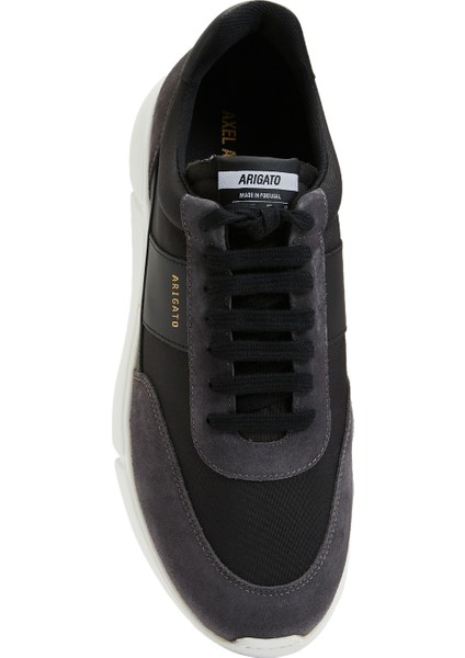 Genesis Siyah Logolu Erkek Deri Sneaker