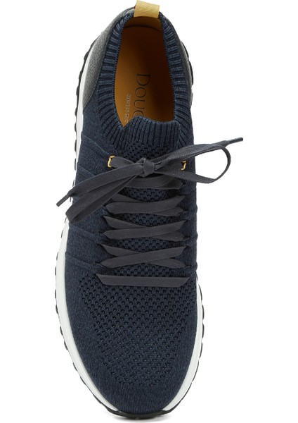 Lacivert Çorap Formlu Erkek Sneaker