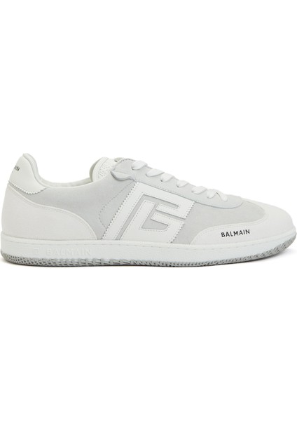 Swan Beyaz Logo Detaylı Erkek Deri Sneaker