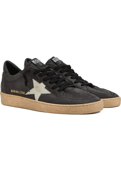 Ballstar Antrasit Erkek Deri Sneaker