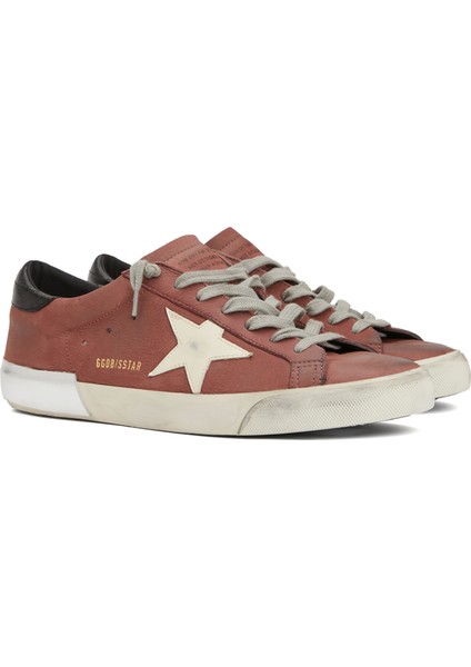 Super Star Kahve Beyaz Erkek Deri Sneaker fiyatları