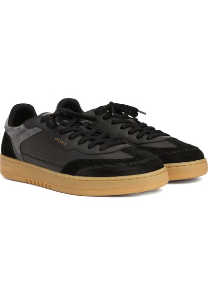 Dice T-Toe Siyah Erkek Deri Sneaker