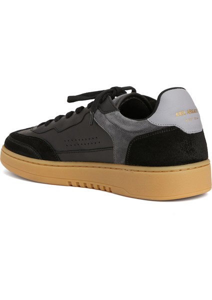 Dice T-Toe Siyah Erkek Deri Sneaker