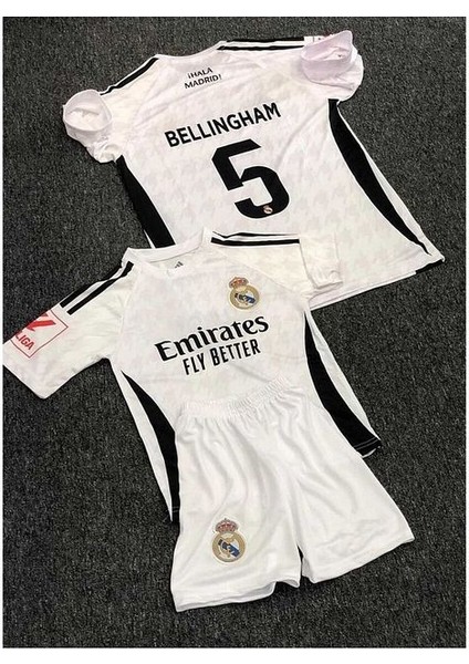 2024/25 Yeni Sezon Jude Bellingham Iç Saha Çocuk Forması 4'lü Set