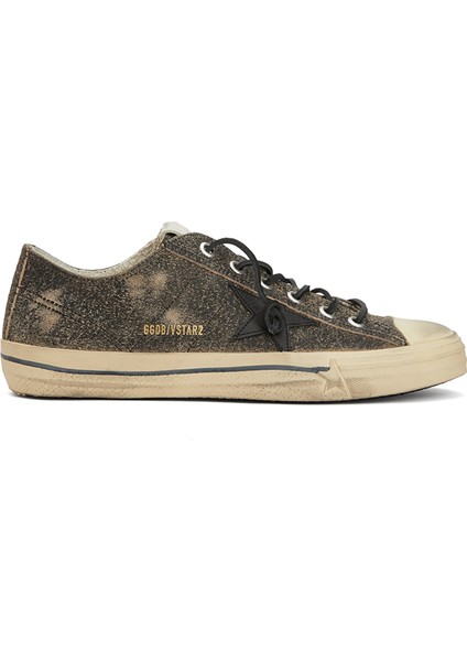 V-Star Siyah Erkek Deri Sneaker