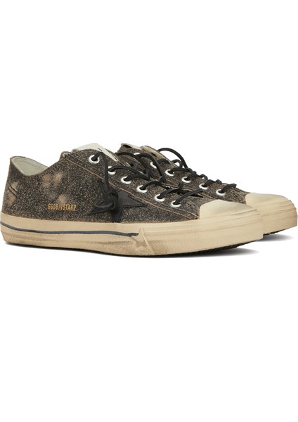 V-Star Siyah Erkek Deri Sneaker