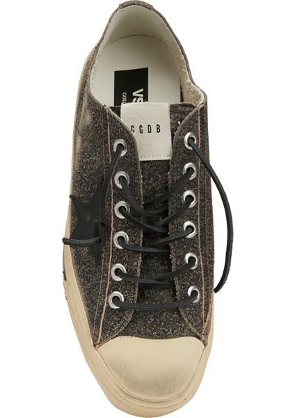 V-Star Siyah Erkek Deri Sneaker