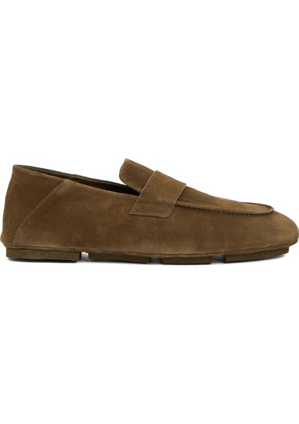 C-Side Bej Erkek Süet Loafer