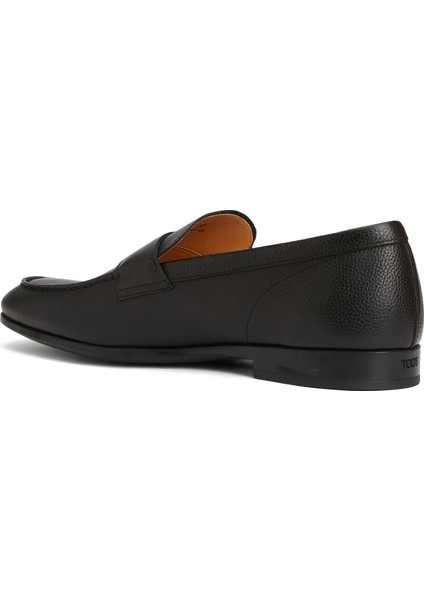 Siyah Erkek Deri Loafer modelleri
