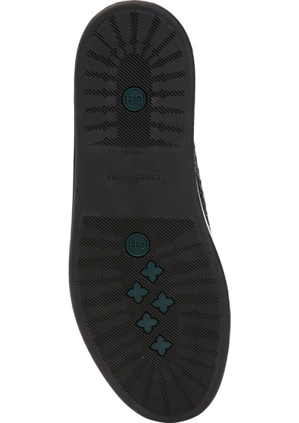 Siyah Erkek Deri Sneaker
