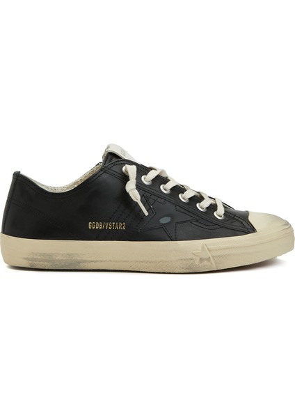 V Star2 Siyah Erkek Deri Sneaker