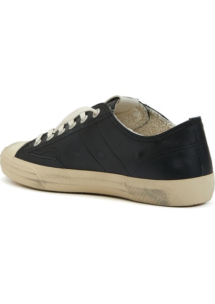 V Star2 Siyah Erkek Deri Sneaker