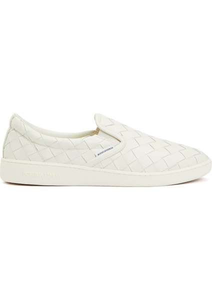 Sawyer Beyaz Erkek Deri Sneaker