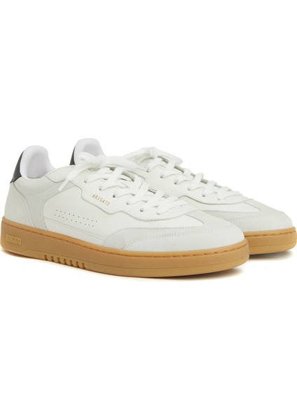 Dice T Beyaz Erkek Deri Sneaker