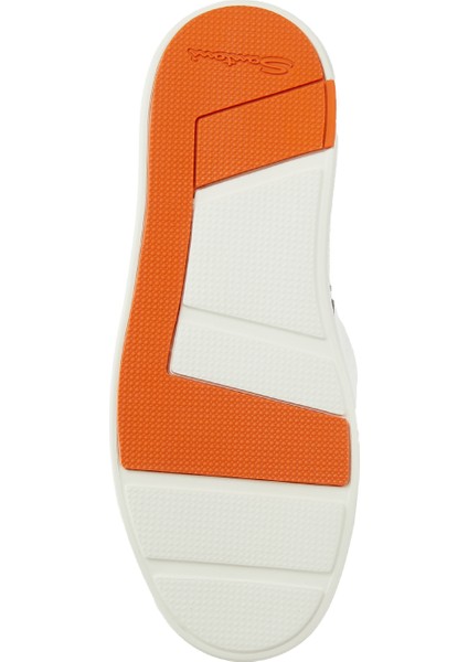 Gri Erkek Deri Sneaker
