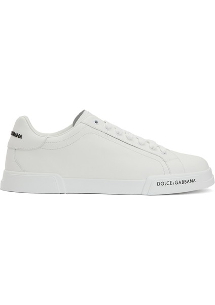 Portofino Beyaz Erkek Deri Sneaker